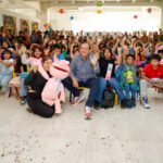 Javier Saldaña, llevo alegría a los niños universitarios
